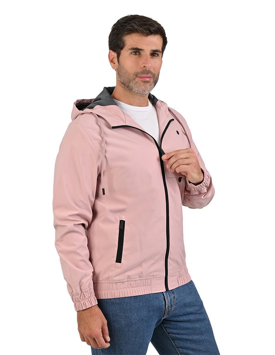 Chamarra parka Perry Ellis Portfolio con bolsillos para hombre