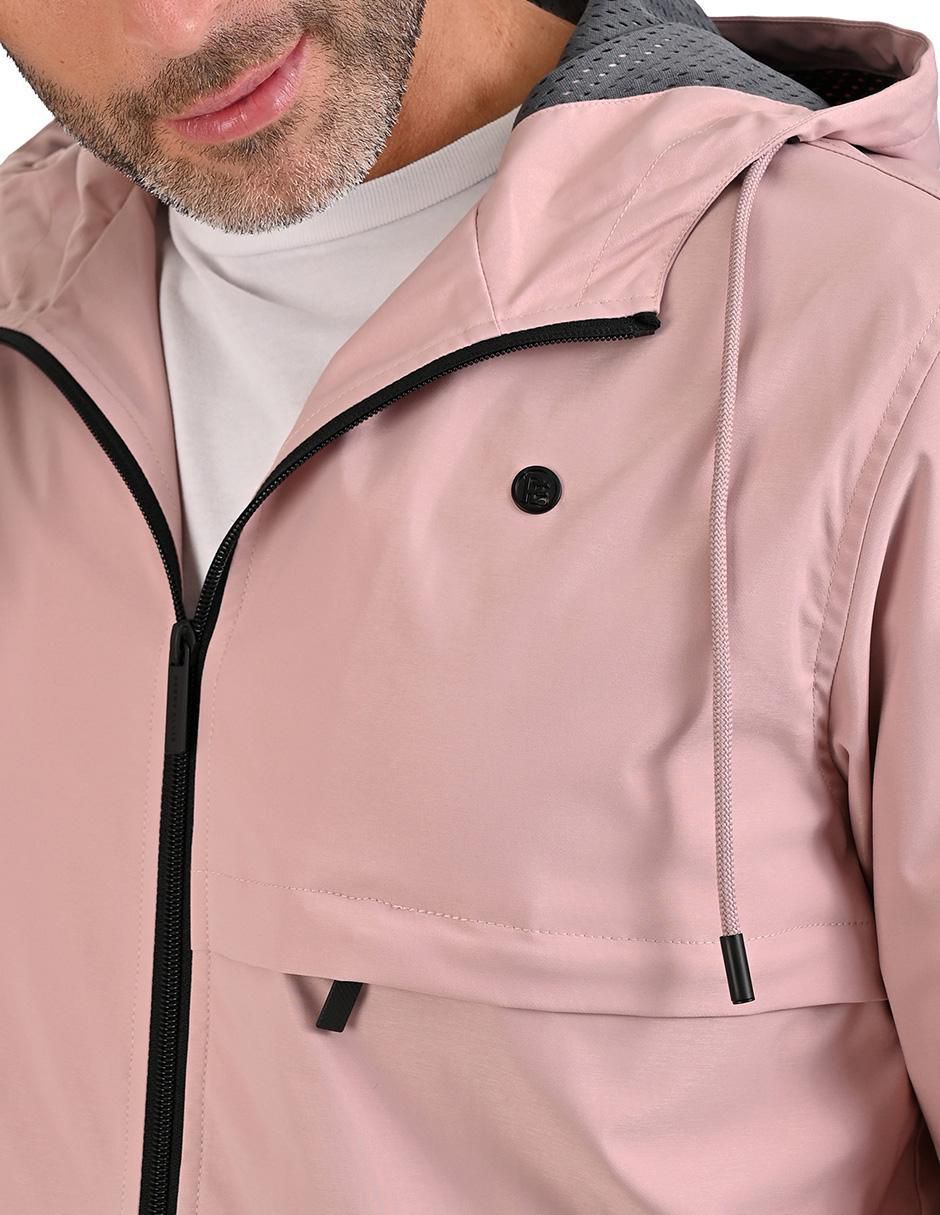 Chamarra parka Perry Ellis Portfolio con bolsillos para hombre