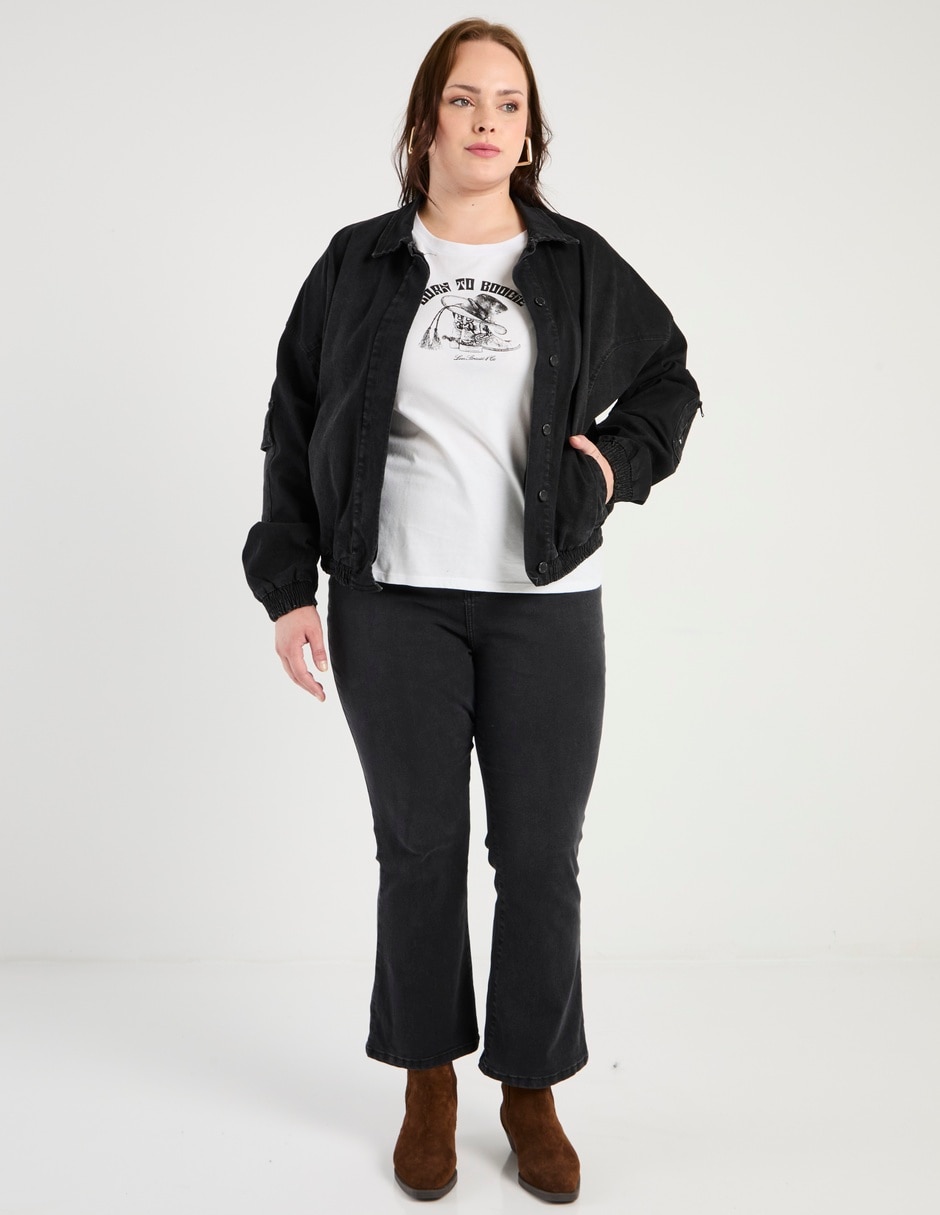 Jeans straight para mujer 6