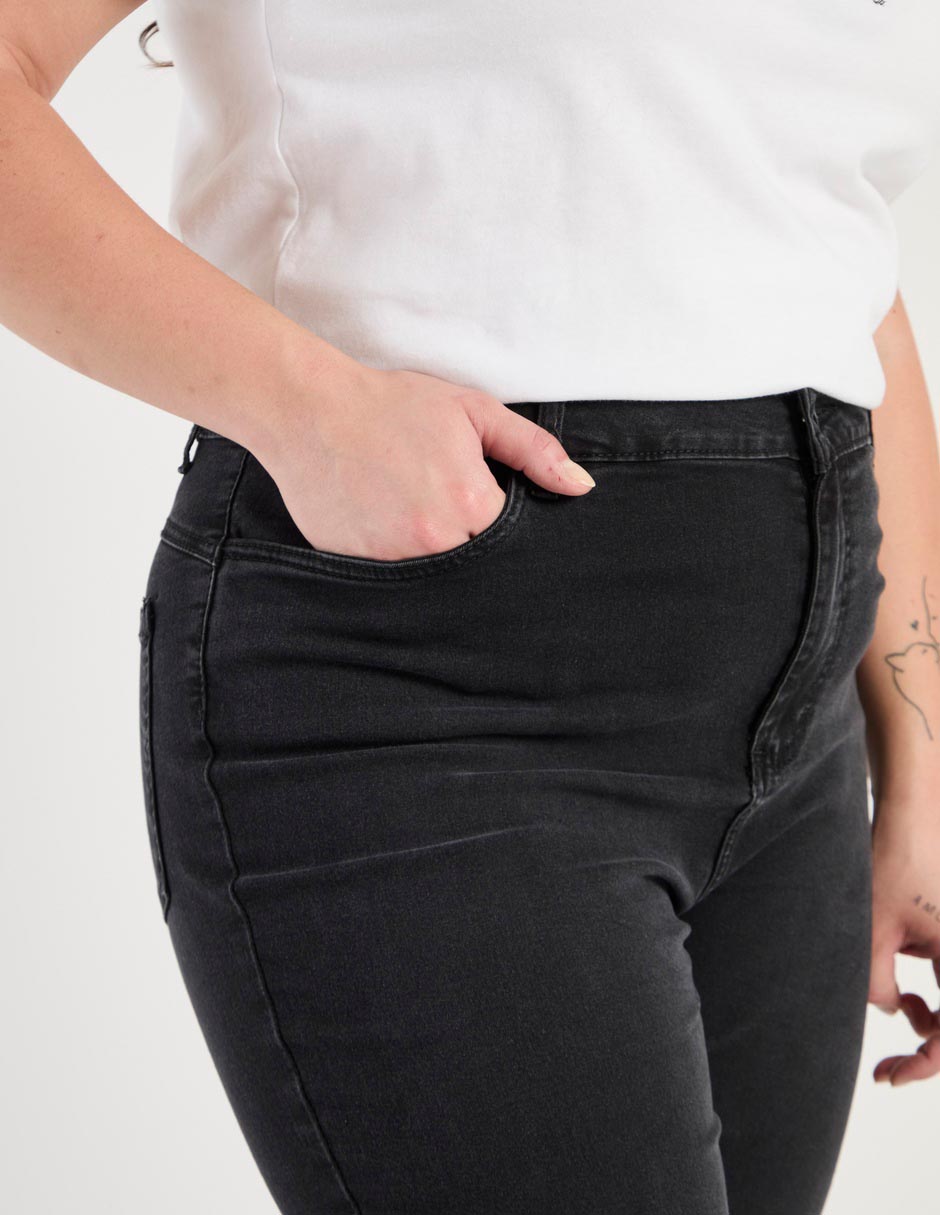 Jeans straight para mujer 7