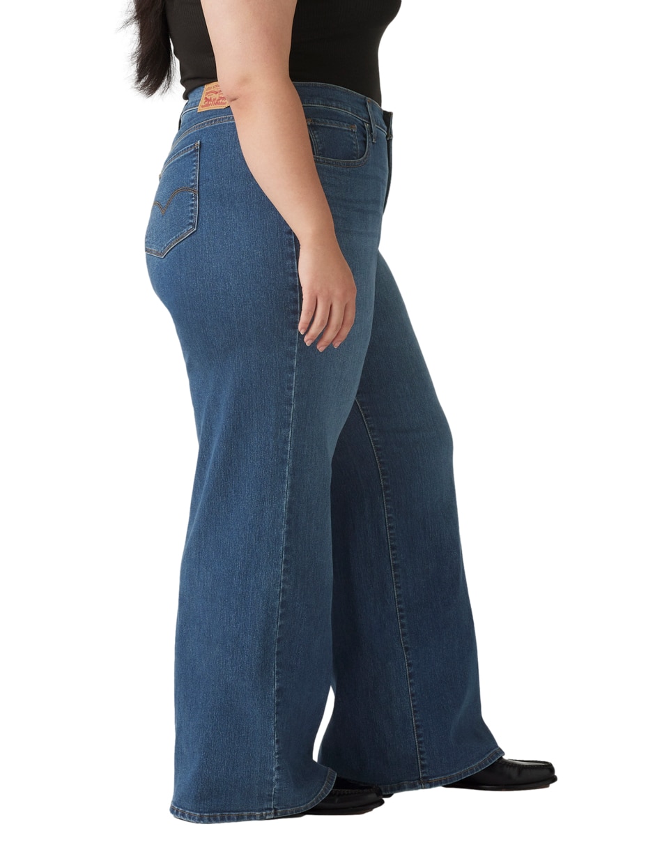 Jeans wide leg 318 para mujer