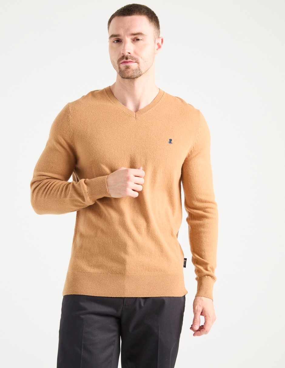 Suéter cuello redondo para hombre 1
