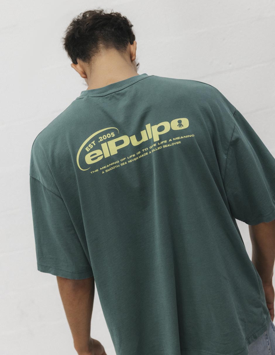 Playera El Pulpo cuello redondo para hombre