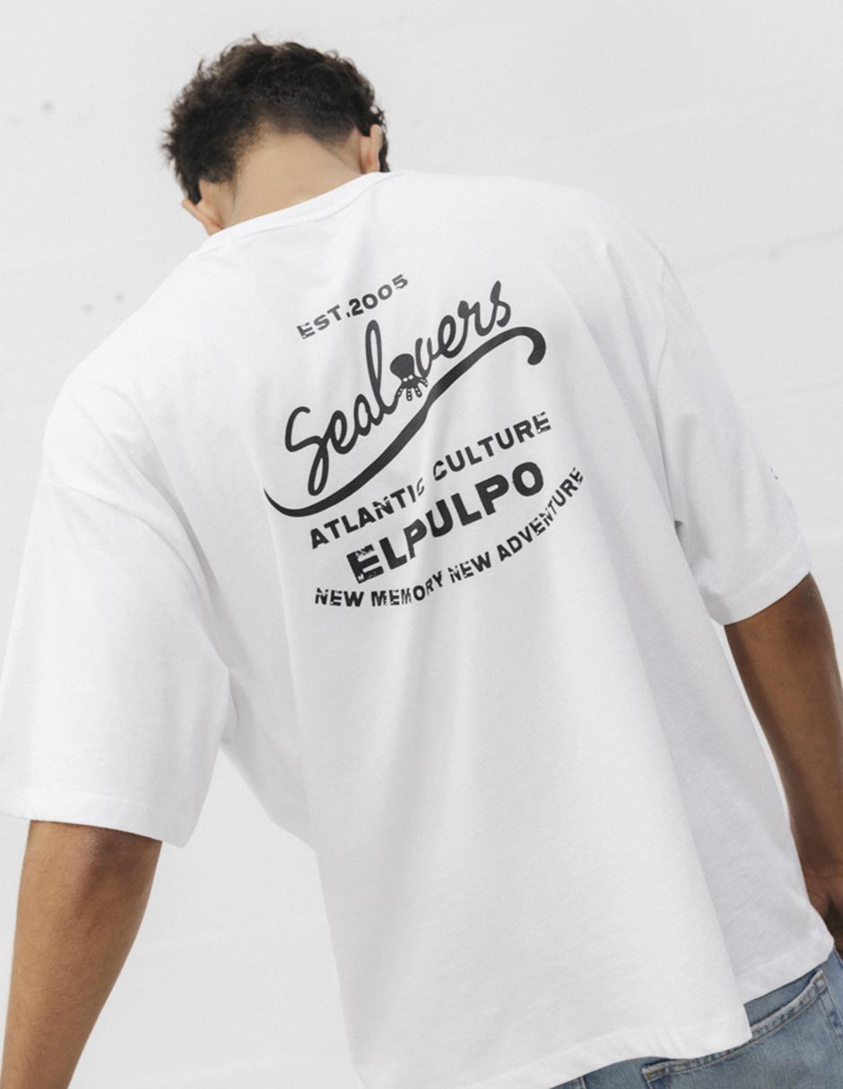 Playera El Pulpo cuello redondo para hombre