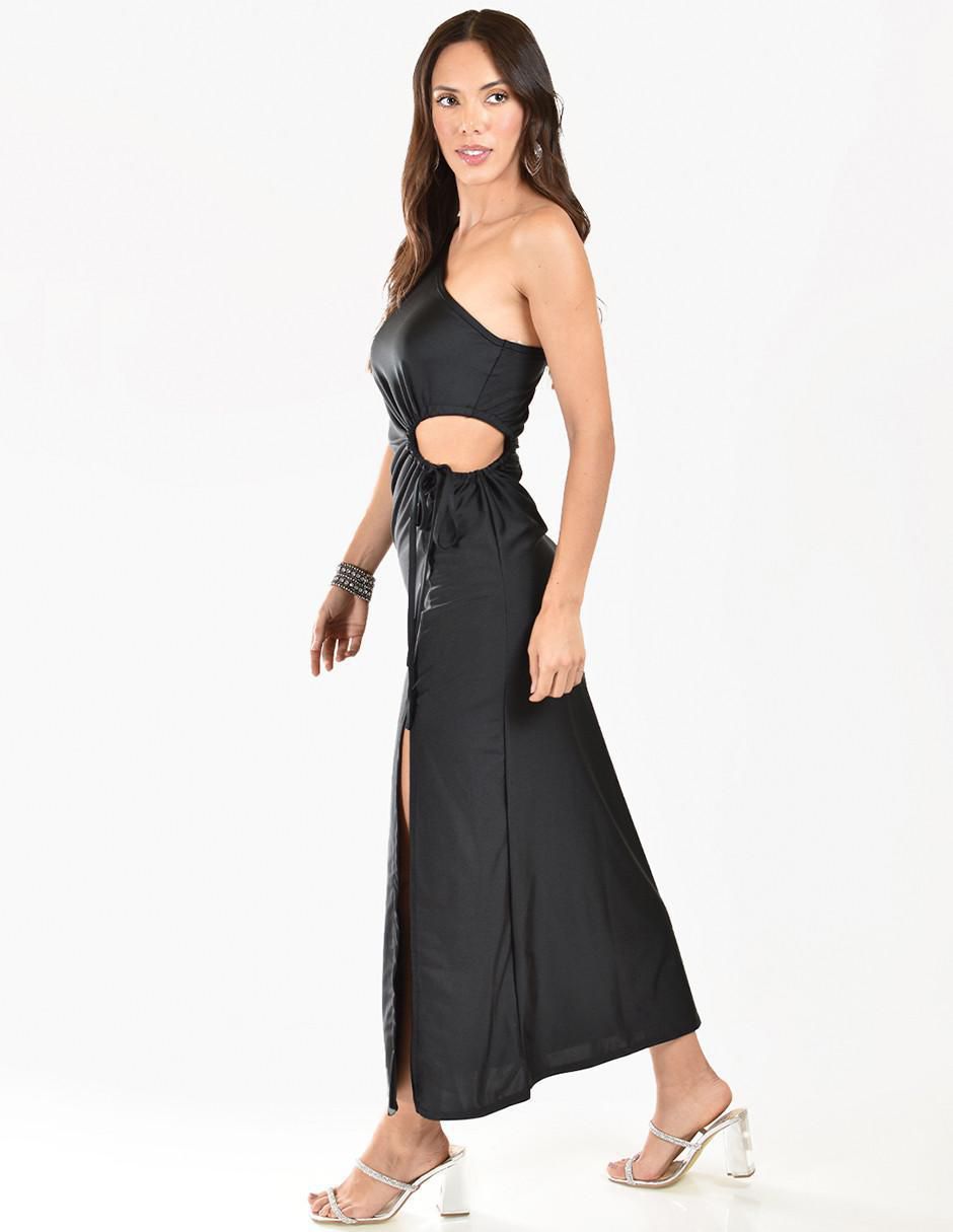 Vestido midi de fiesta escote Medio 5