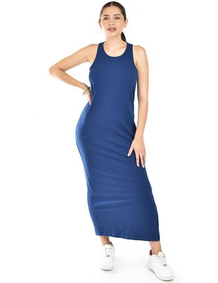 Vestido largo casual para mujer