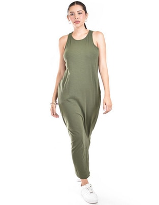 Vestido largo casual para mujer