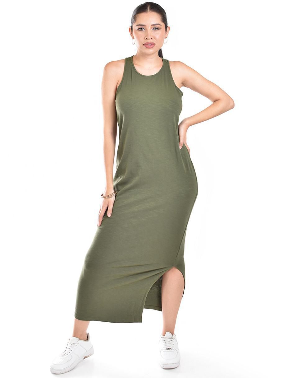 Vestido largo casual para mujer