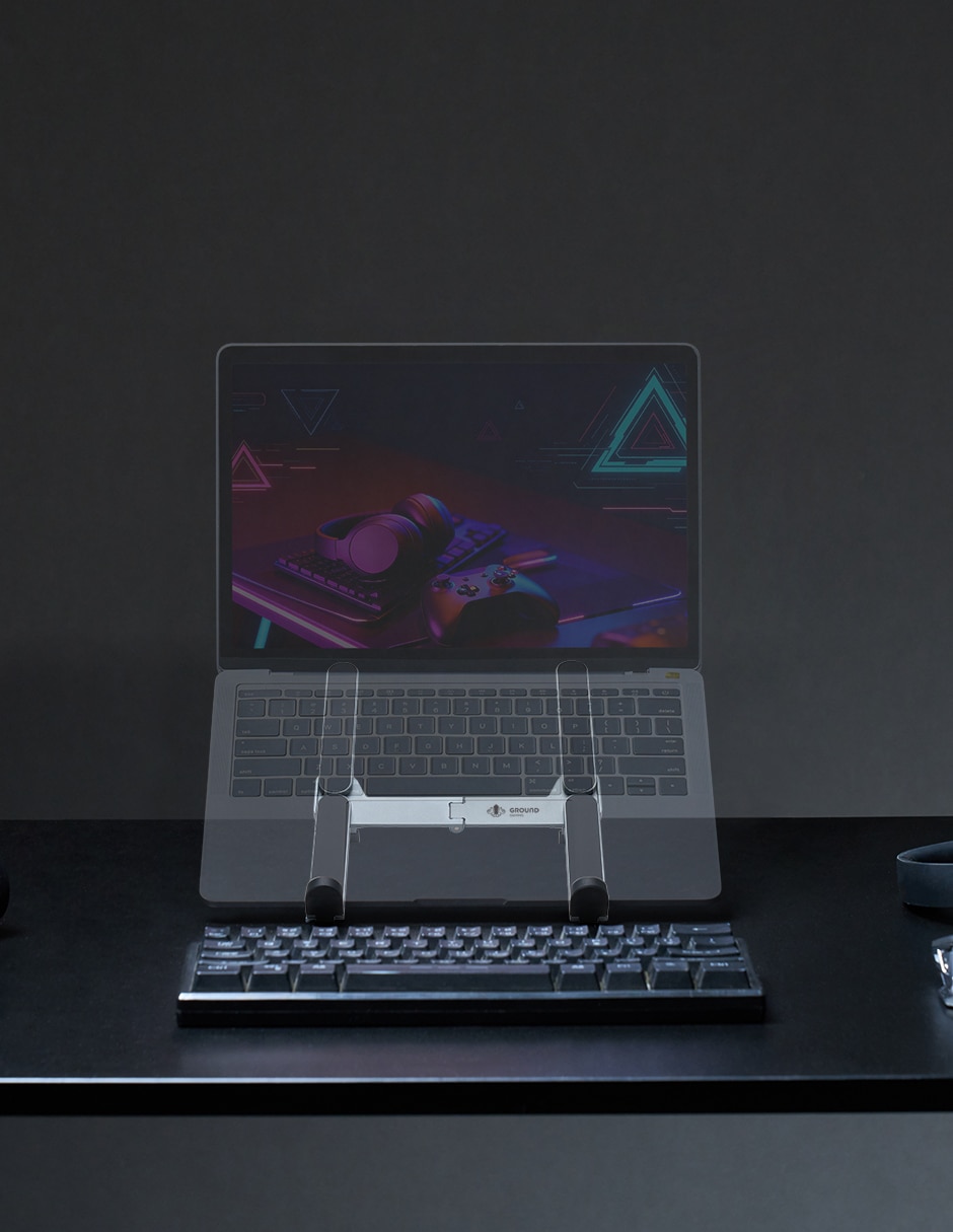 Base laptop de escritorio Ground Hub
