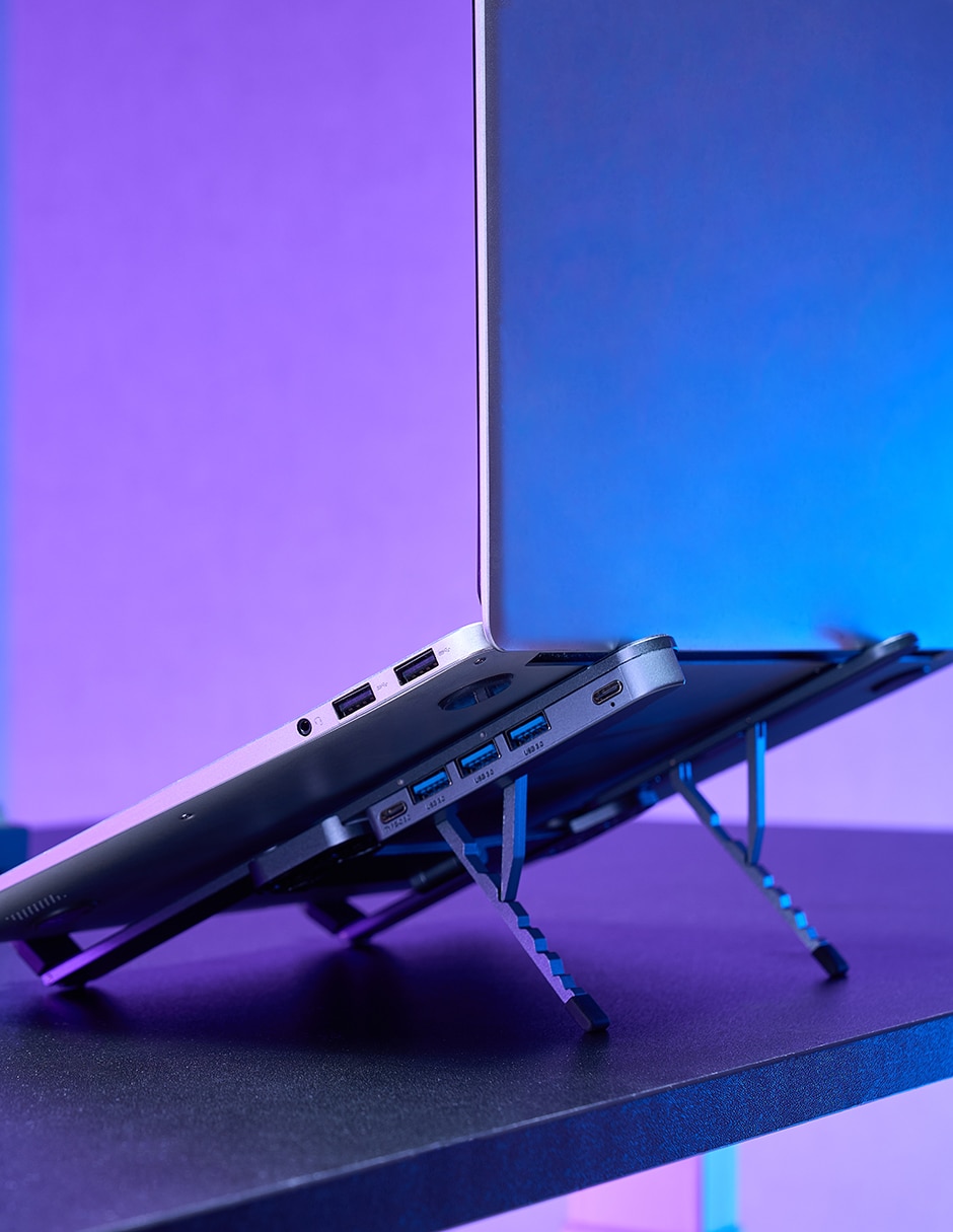 Base laptop de escritorio Ground Hub