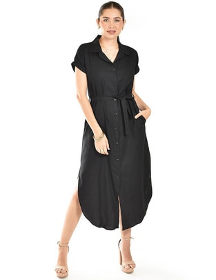 Vestido midi casual para mujer Vestido midi casual para mujer