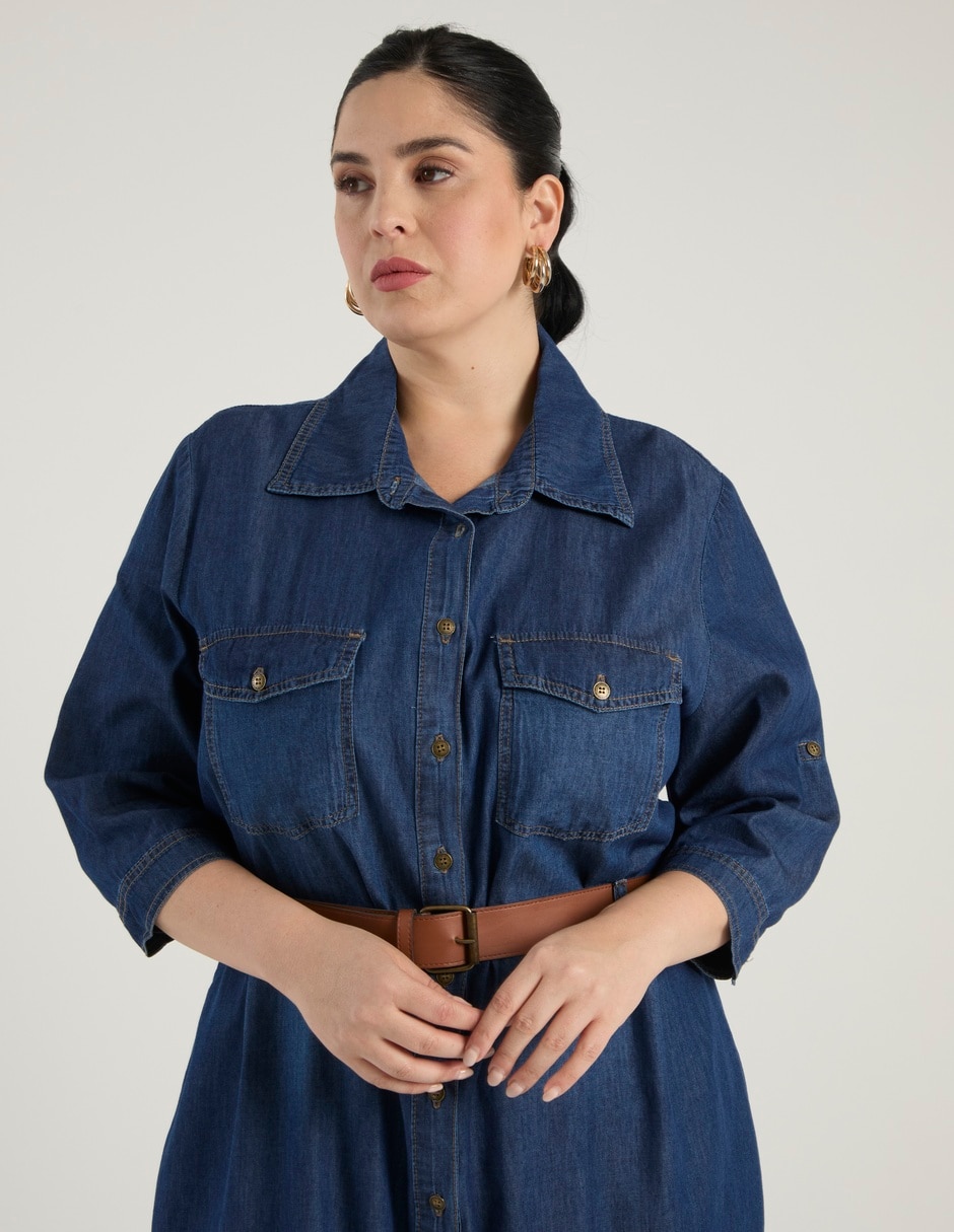 Vestido largo casual para mujer 9