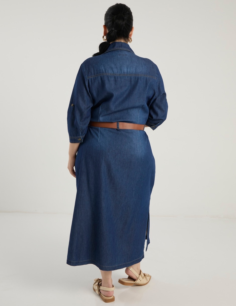 Vestido largo casual para mujer 11