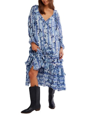 Vestido midi casual para mujer 1