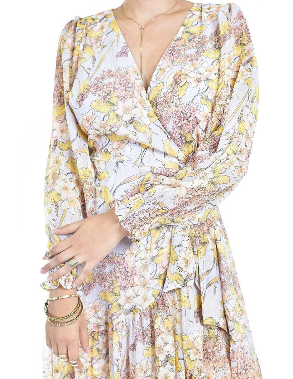 Vestido midi formal para mujer