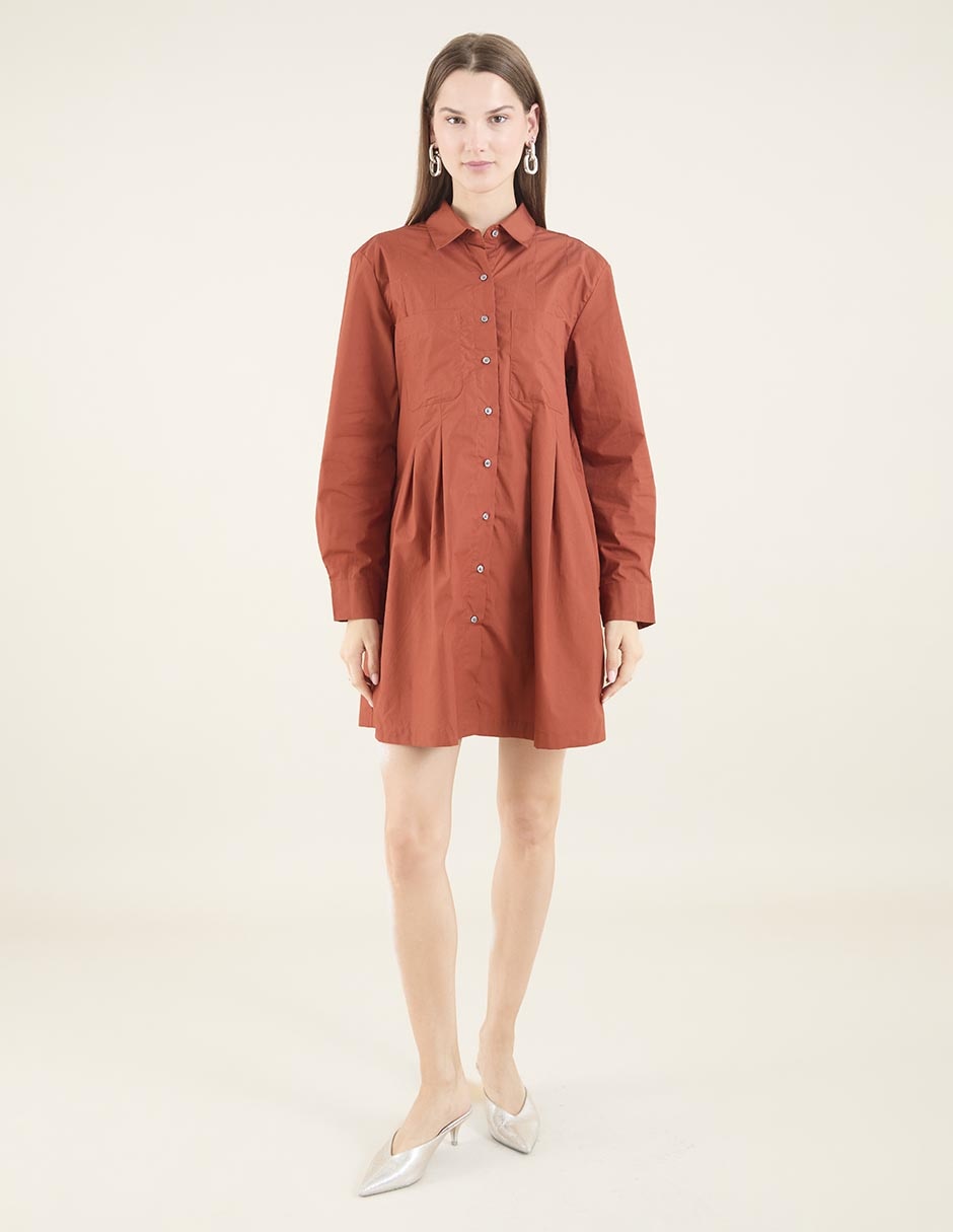 Vestido corto casual para mujer