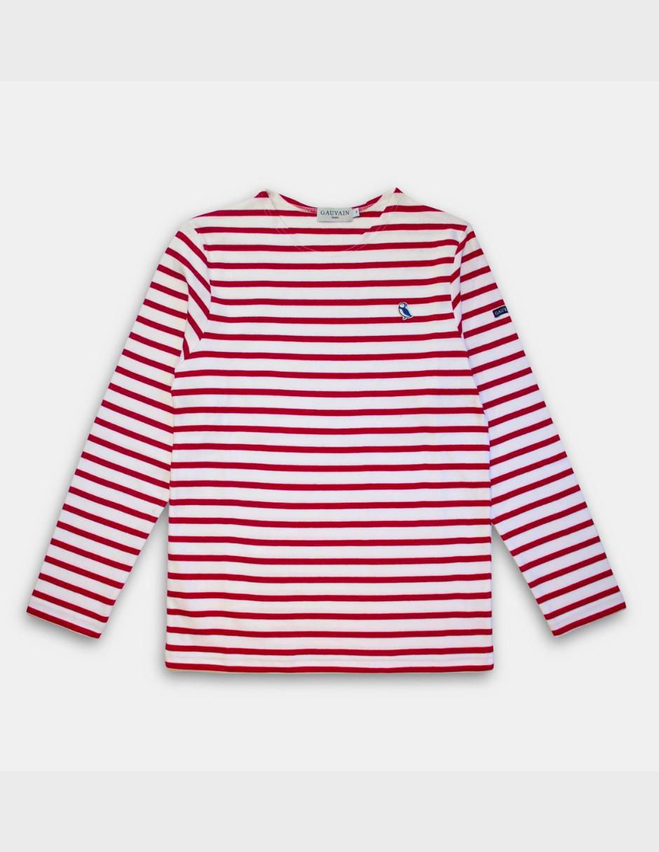 Playera manga larga Gauvain Paris cuello redondo para mujer