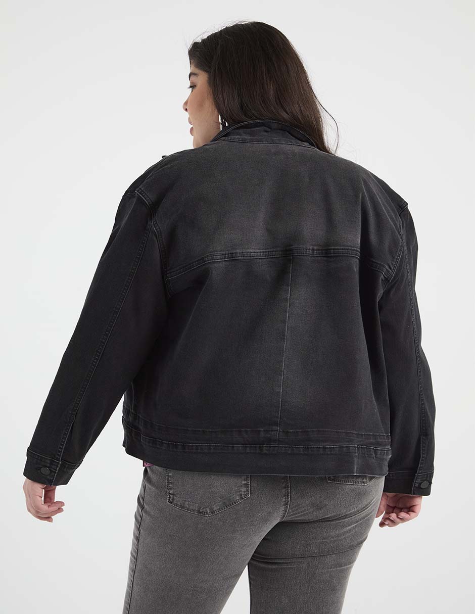 Chamarra de mezclilla para mujer 4