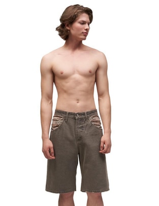 Bermuda de mezclilla para hombre Bermuda de mezclilla para hombre