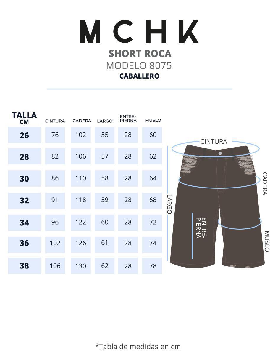 Bermuda de mezclilla para hombre 6