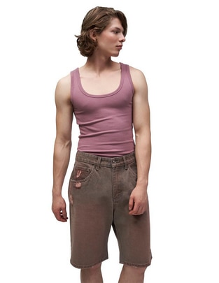 Bermuda de mezclilla para hombre Bermuda de mezclilla para hombre