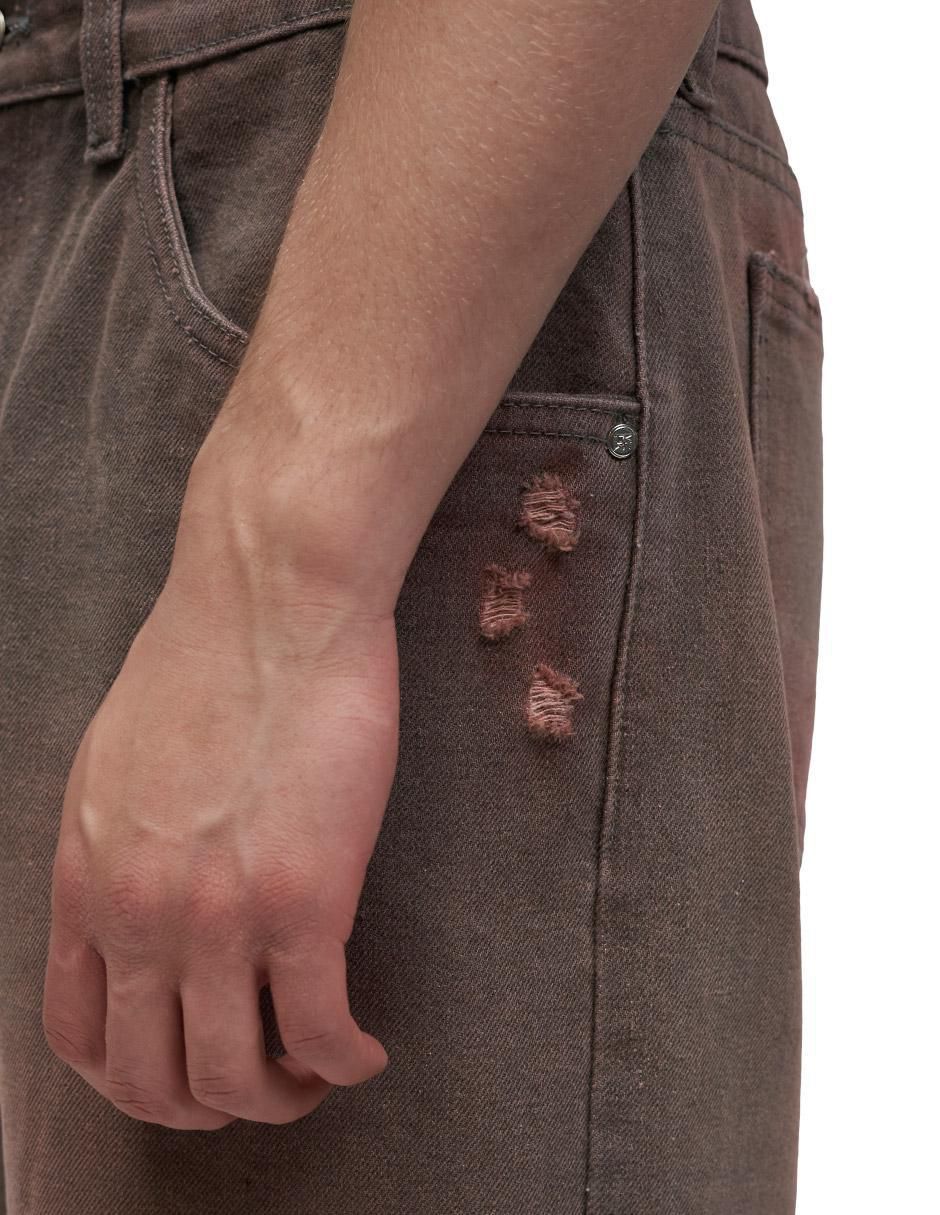 Bermuda de mezclilla para hombre 3