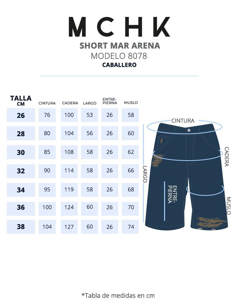 Bermuda de mezclilla para hombre 6