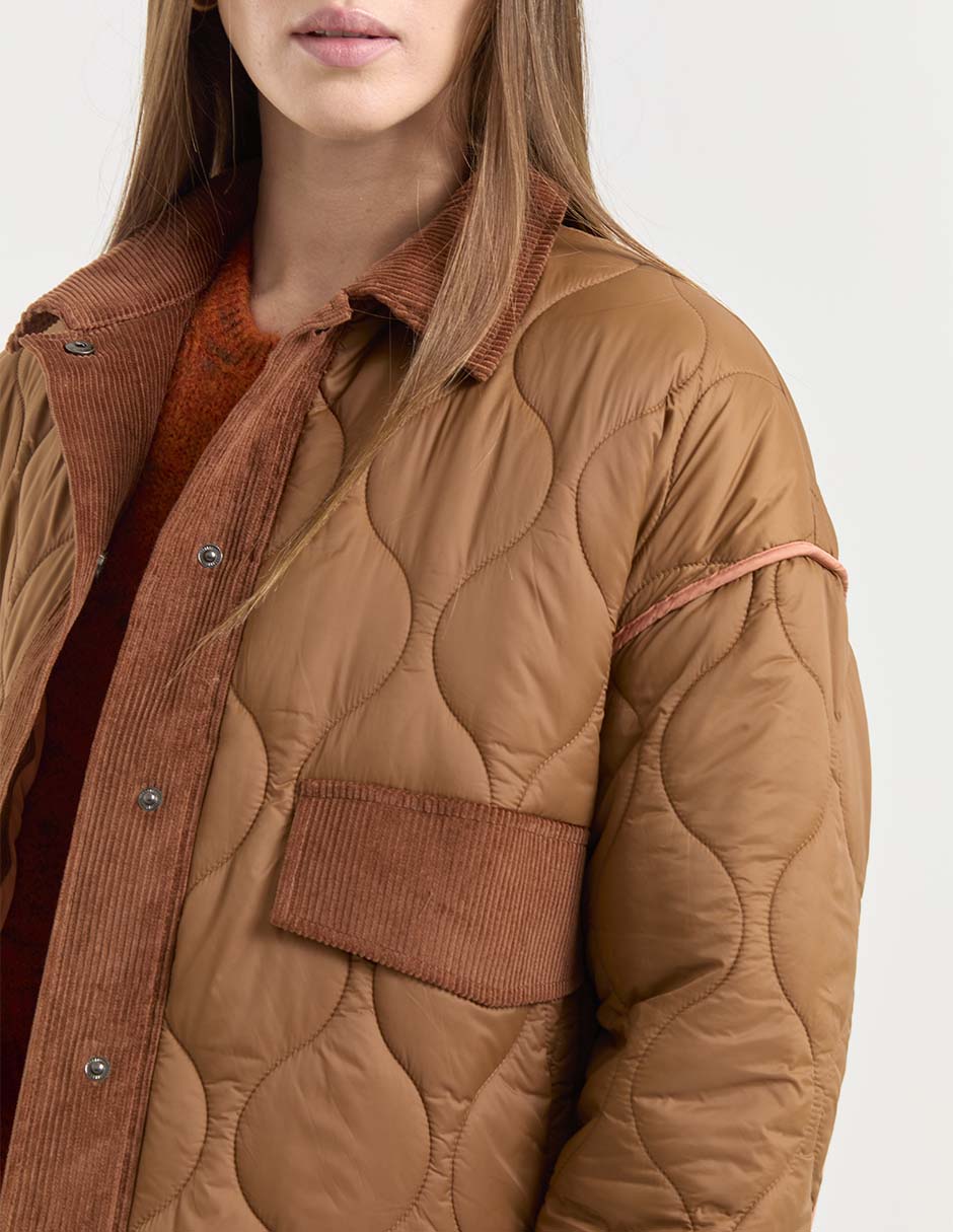 Chamarra acolchada Indi & Cold para mujer