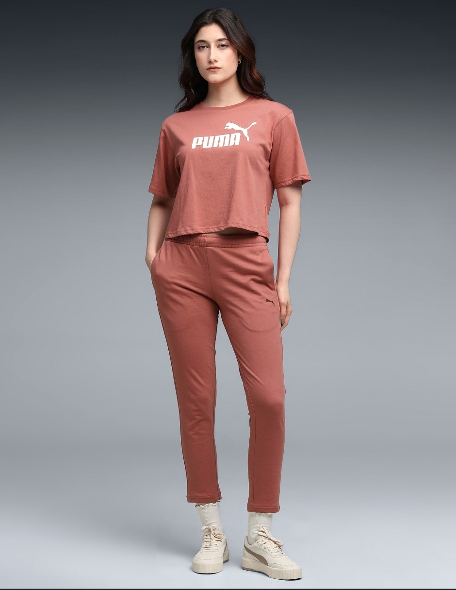 Playera manga corta cuello redondo mujer
