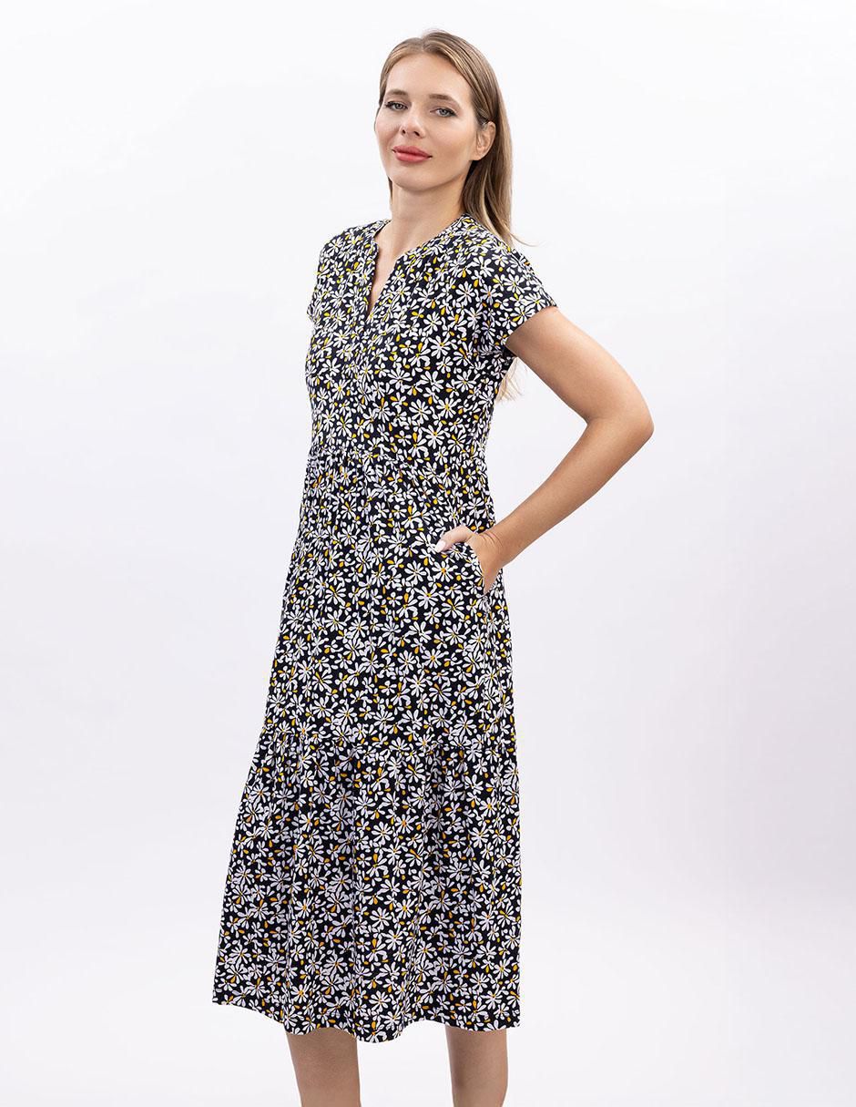 Vestido midi casual para mujer