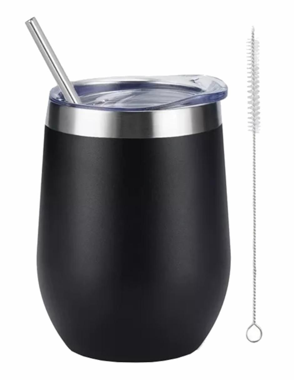 Termo de acero inoxidable con tapa doble rosca 2