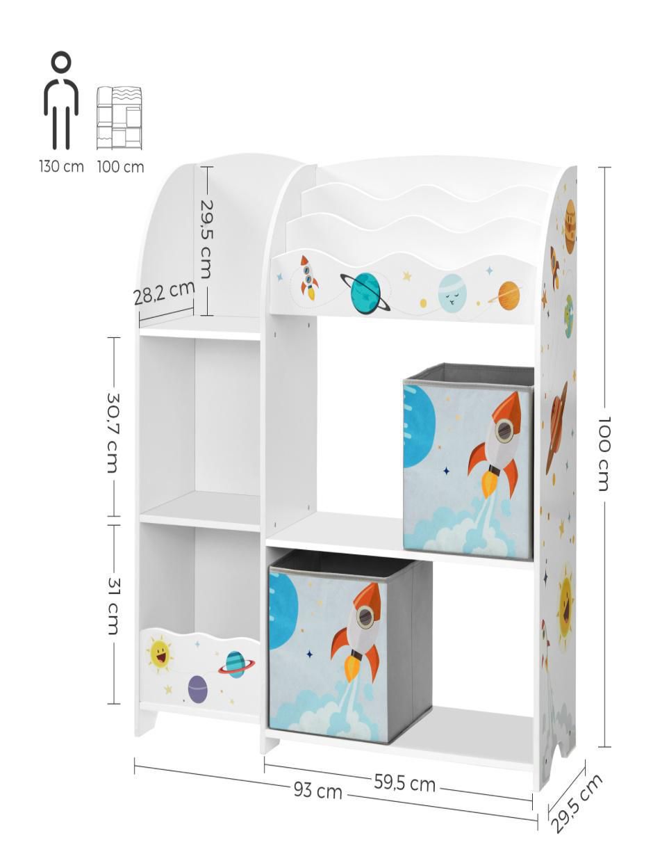 Set de organizador multiusos armable Teza