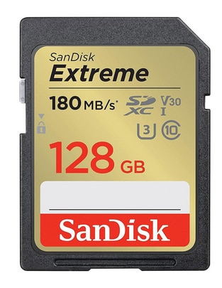 Memoria SD capacidad 128 GB