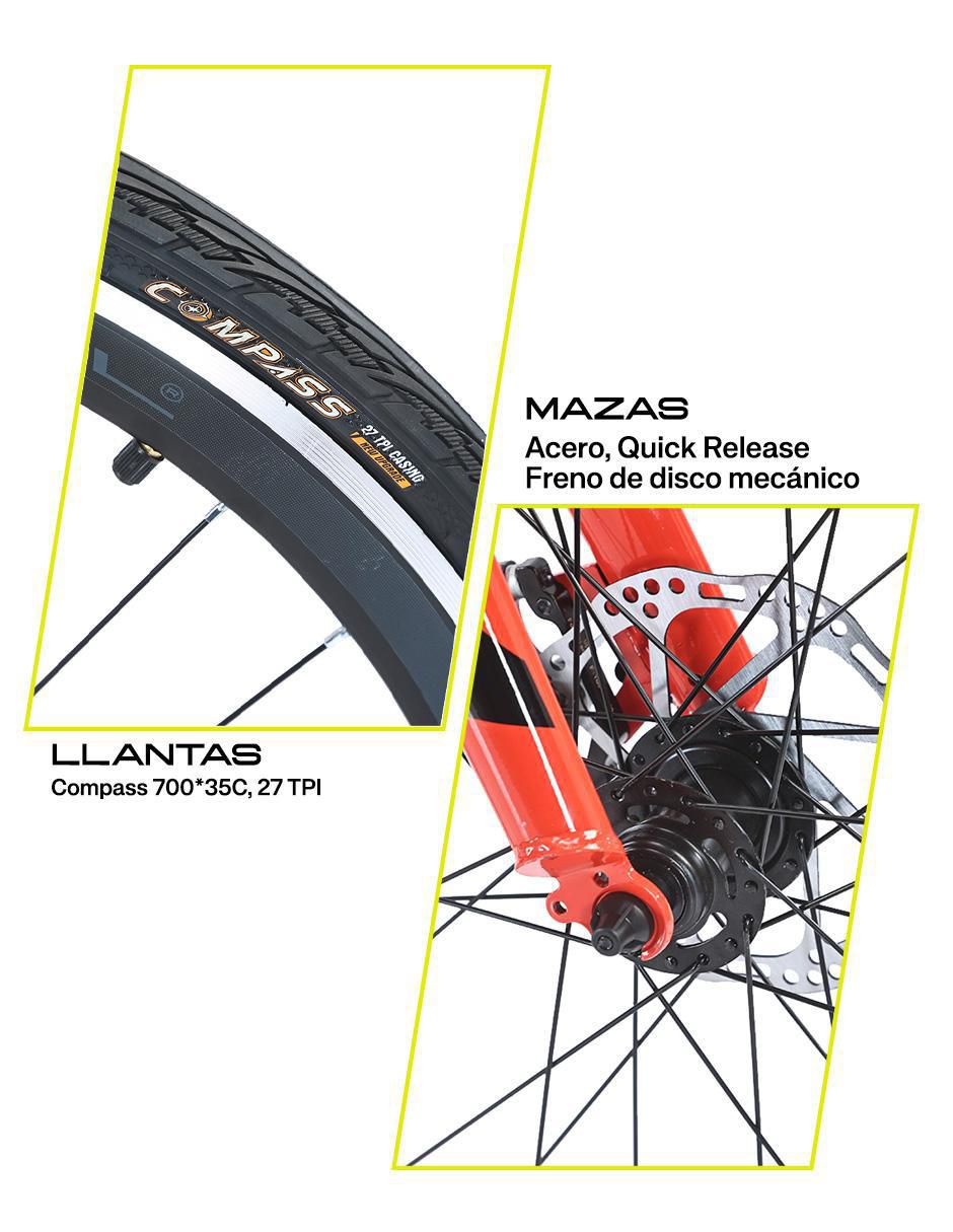 Bicicleta de ruta rodada Asphalt 54¨ unisex 5