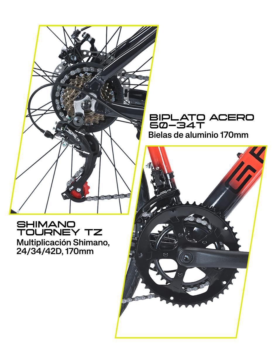Bicicleta de ruta rodada Asphalt 54¨ unisex 6