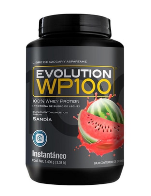 Evolution WP100 con suero de leche, cocoa natural, lecitina y fruto del monje sabor sandia