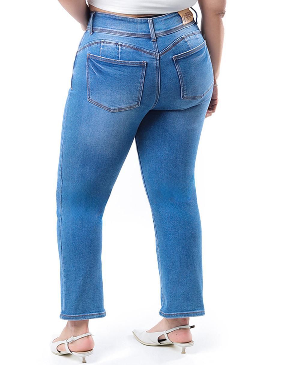 Jeans straight para mujer