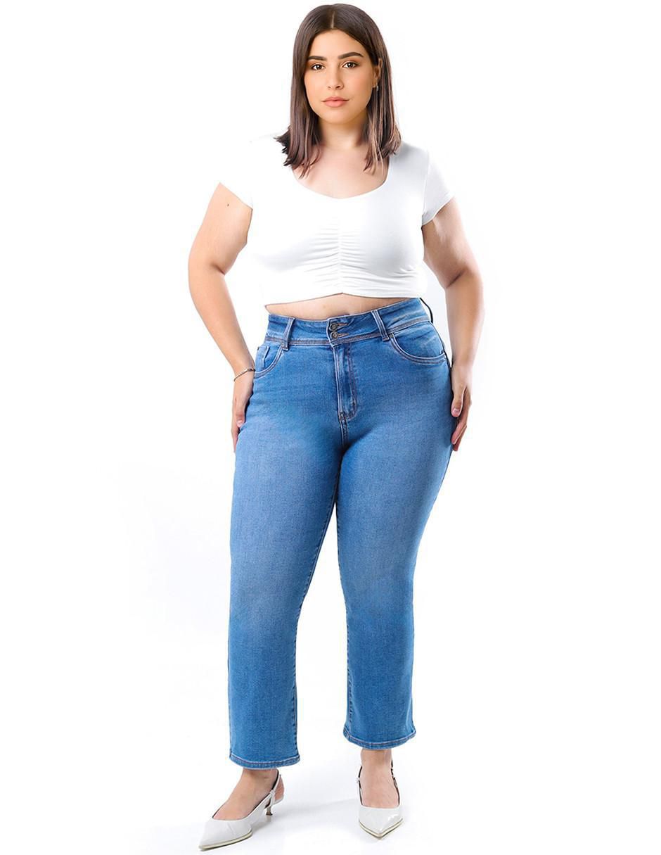 Jeans straight para mujer