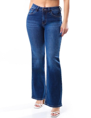 Jeans boot j-kyr-3702-dark para mujer