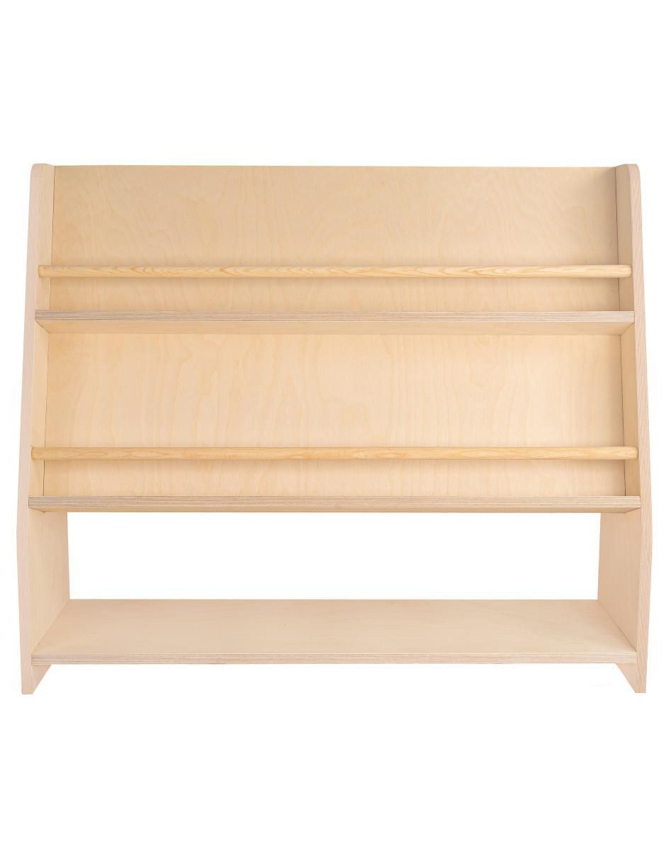 Librero de madera abedul