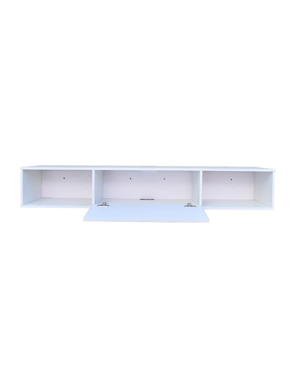 Mueble flotante para TV armable de melamina 2