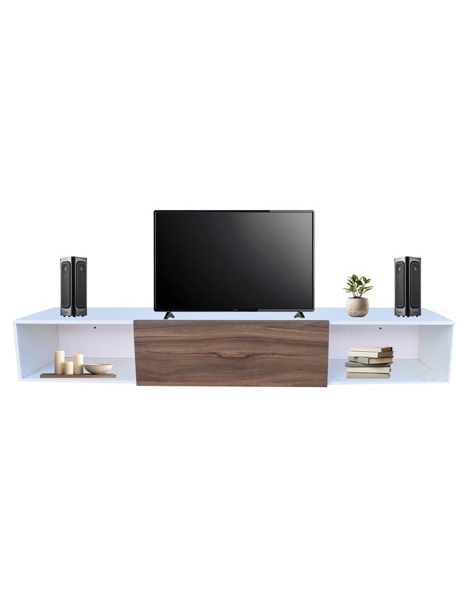 Mueble flotante para TV armable de melamina 3