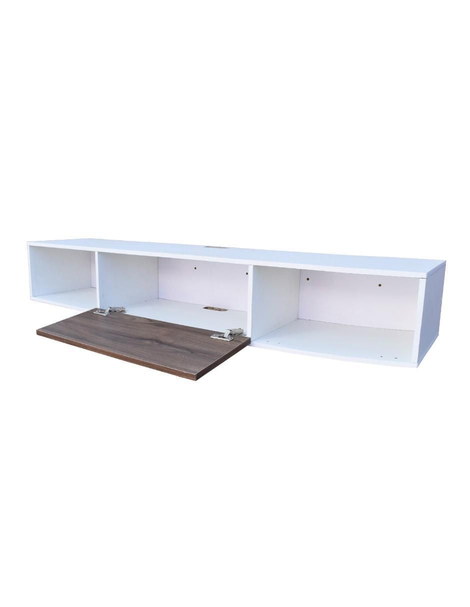 Mueble flotante para TV armable de melamina 2