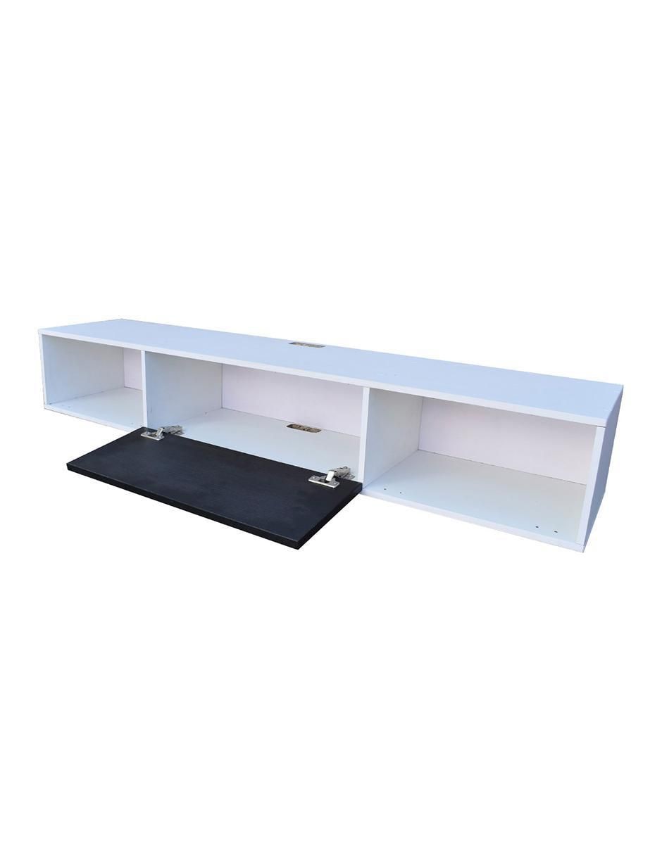 Mueble flotante para TV armable de melamina 2