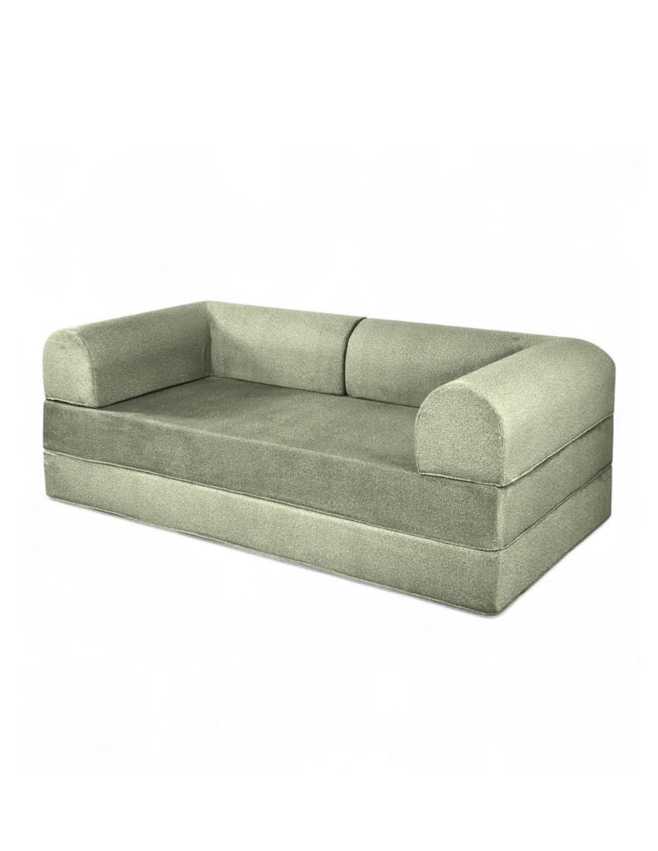 Sofá cama armable Teddy de espuma comprimida