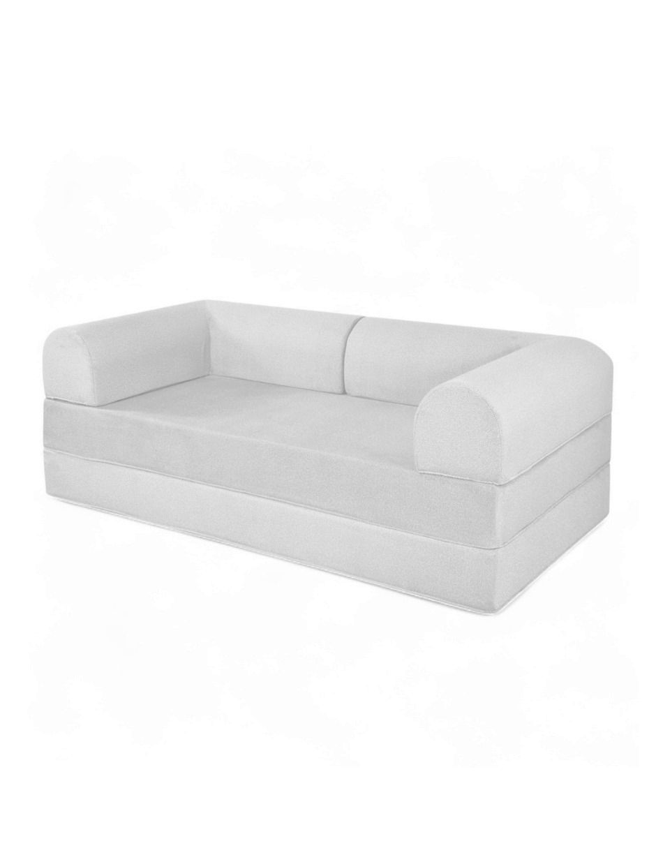 Sofá cama armable Teddy de espuma comprimida
