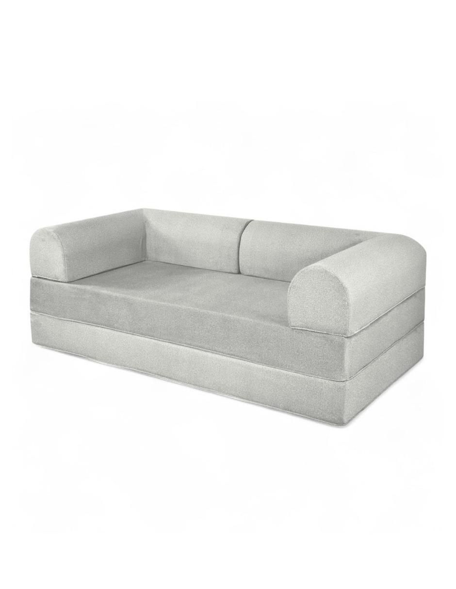 Sofá cama armable Teddy de espuma comprimida