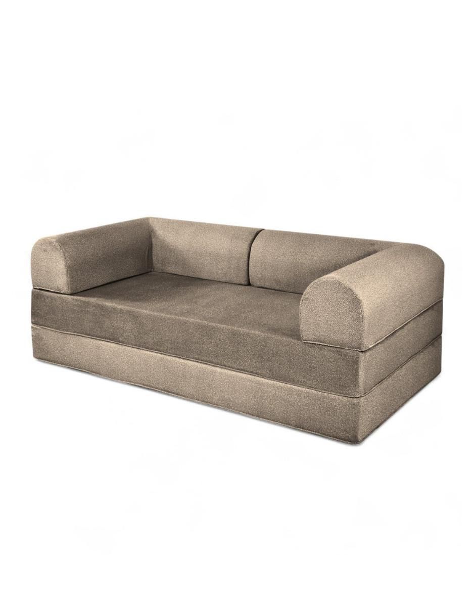 Sofá cama armable Teddy de espuma comprimida