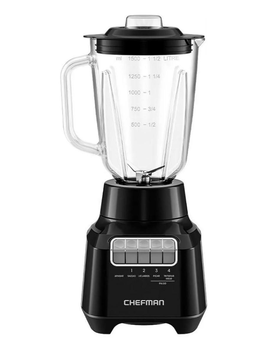 LICUADORA RJ27-15GPI-NE CHEFMAN, NEGRO