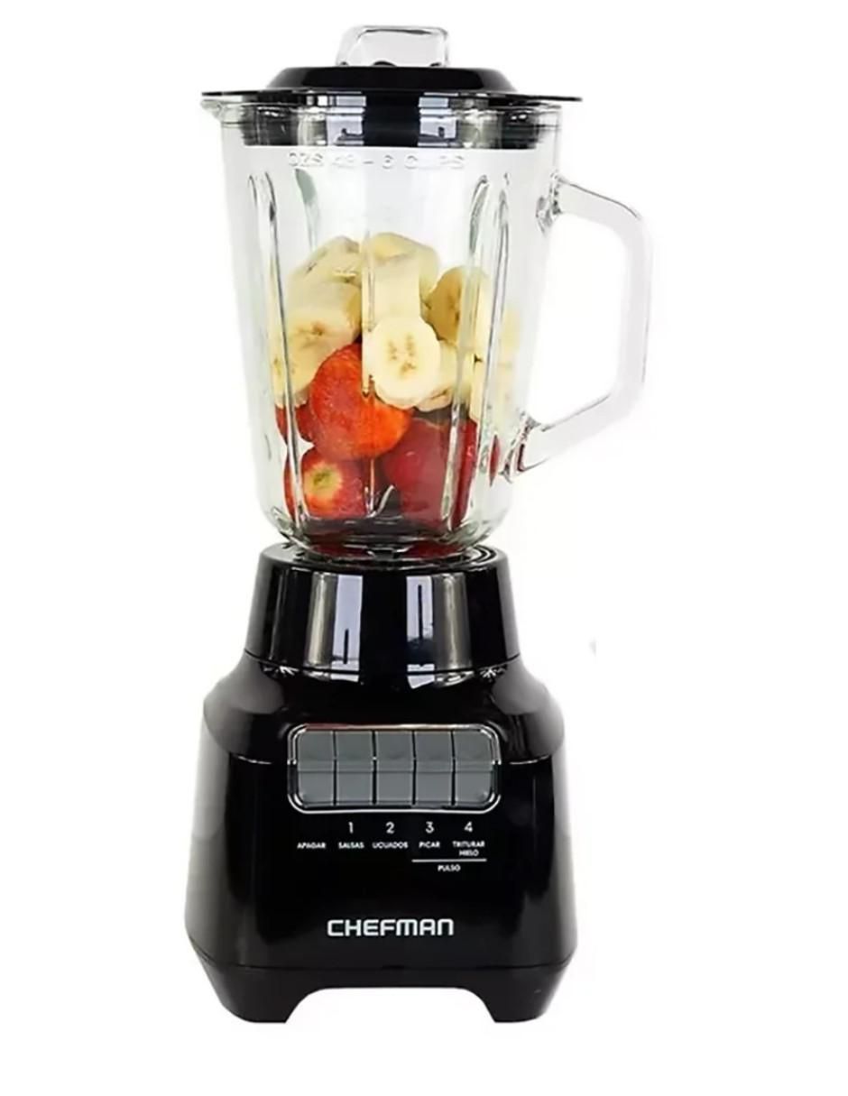 LICUADORA RJ27-15GPI-NE CHEFMAN, NEGRO